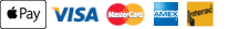 Visa, MasterCard and American Express